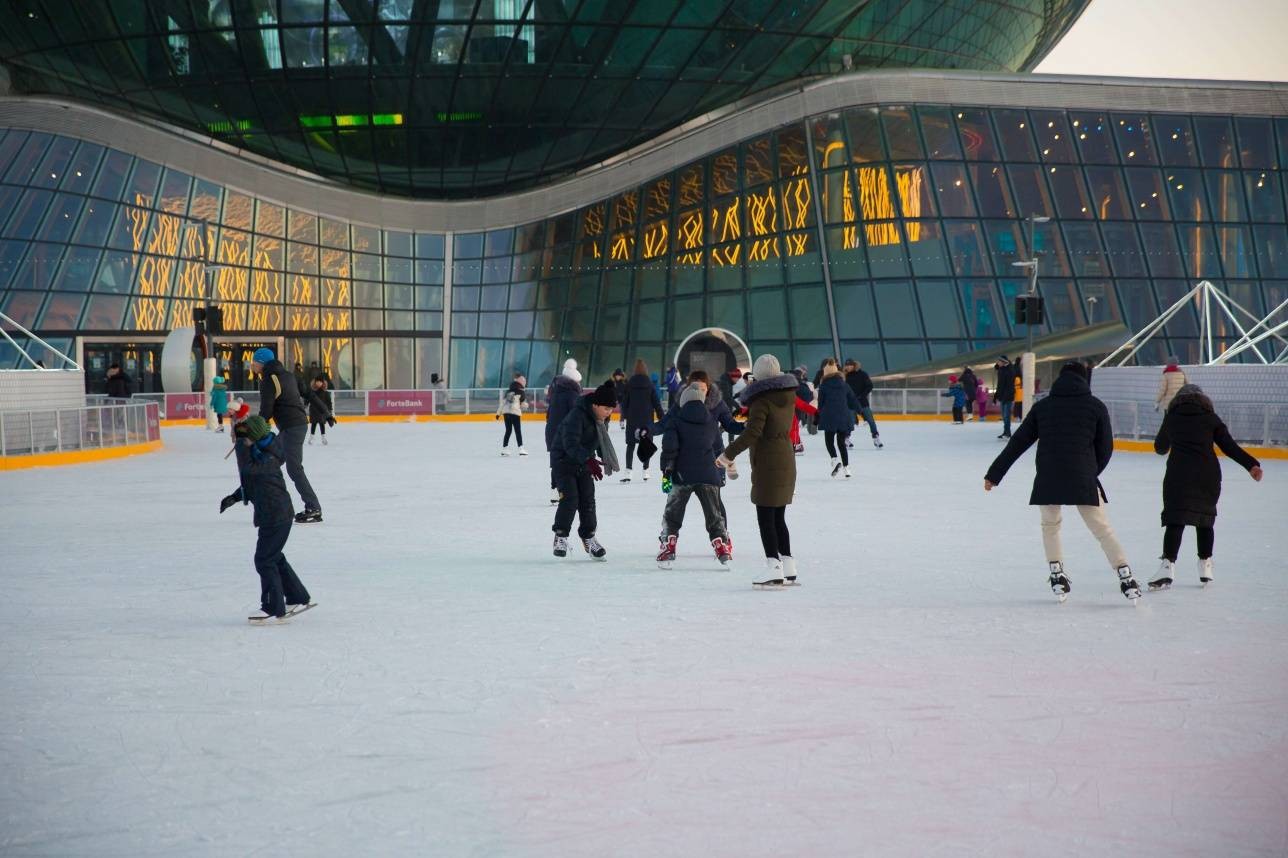 Каток зимой /Роллердром летом  «Экспо» (г. Астана)