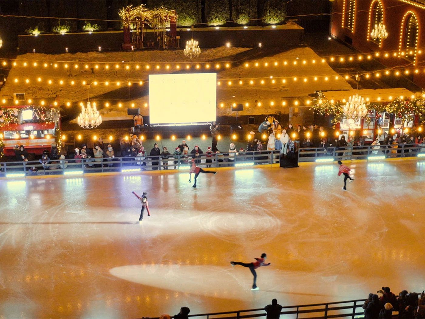Официальное открытие катка на Villa Dei Fiori 13 декабря!